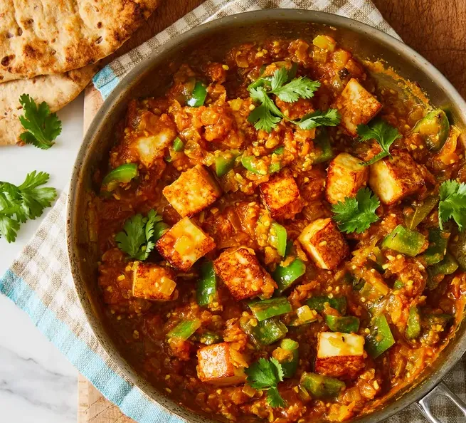 Kadhai Paneer - Best vegetarian Indian food